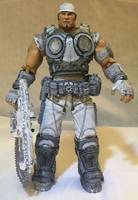 Marcus Fenix( Siberian mountain war version) (Gears Of War) Custom Action Figure