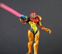 Samus Aran Amiibo (Metroid) Custom Action Figure