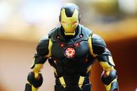 IRONMAN Black Gold Armor (Marvel Legends) Custom Action Figure