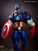 Captain America (stylized) (Marvel Legends) Custom Action Figure