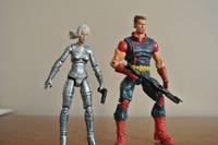 Silver Sable and Crippler (Marvel Universe) Custom Action Figure