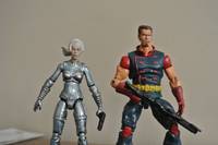 Silver Sable and Crippler (Marvel Universe) Custom Action Figure
