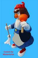 Ammonia Pine (Darkwing Duck) Custom Action Figure