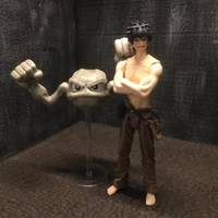 Pokemon Gym Leader Brock (Pokemon) Custom Action Figure