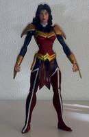 WONDER WOMAN Diana Prince God of War costume (DC Direct) Custom Action Figure