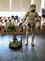 AT-ST Micro Machine (Star Wars) Custom Diorama / Playset