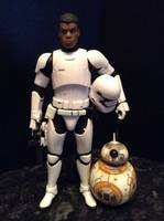 Finn - Stormtrooper uniform (Star Wars) Custom Action Figure