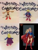 Imaginext Supergirl (Superman) Custom Miniature / Figurine