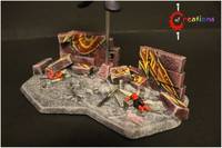 Magneto Stand (Marvel Select) Custom Diorama / Playset