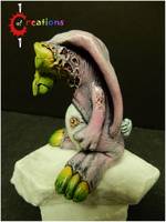Zombie Energizer Bunny (Horror) Custom Miniature / Figurine