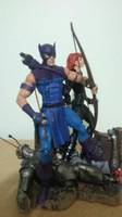 Hawkeye and Black widow (Marvel Select) Custom Action Figure