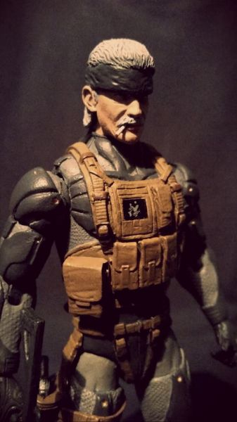 Medicom Metal Gear Solid 4: Guns of the Patriots Old snake ActionFigure In  Stock