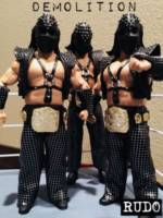 Master Fuji Presents: Demolition (Wrestling) Custom Action Figure [Masked horde]