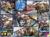 Chibi Blue Eyes Ultimate Dragon (Yugioh) Custom Miniature / Figurine