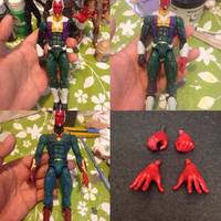 Civil war: Vision (Marvel Legends) Custom Action Figure
