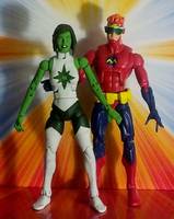 JADE Jennifer-Lynn Hayden Infinity, Inc (DC Universe) Custom Action Figure