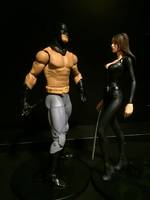 Dueling Batman & Talia Al Ghul (Batman) Custom Action Figure