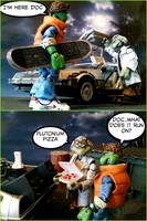 Turtles in Time (Back to the Future) Custom Action Figure