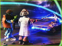 Turtles in Time (Back to the Future) Custom Action Figure