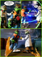 Turtles in Time (Back to the Future) Custom Action Figure