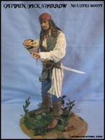 Jack Sparrow (Pirates of the Carribean) Custom Action Figure