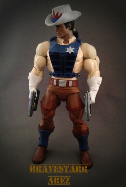 Arez' Motuc Marshal Bravestarr (Bravestarr) Custom Action Figure