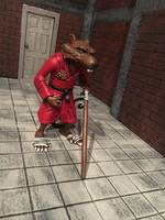 Neca style master splinter (Teenage Mutant Ninja Turtles) Custom Action Figure