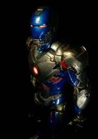 Iron man mk IV stealth variant version 2 with 3 heads (Marvel Legends) Custom Action Figure