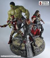 1/6 Scale avengers age of Ultron Vibranium Detonator (Avengers) Custom Diorama / Playset