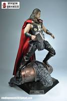 1/6  Scale  Thor the Dark World Battle Damaged Korg Diorama (Marvel) Custom Diorama / Playset