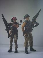 USCM Vasquez (Aliens) Custom Action Figure