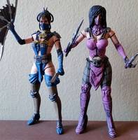 Mileena ( mkx version) (Mortal Kombat) Custom Action Figure