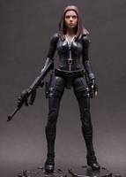 ML Black Widow(The Winter Soldier)Repaint (Marvel Legends) Custom Action Figure