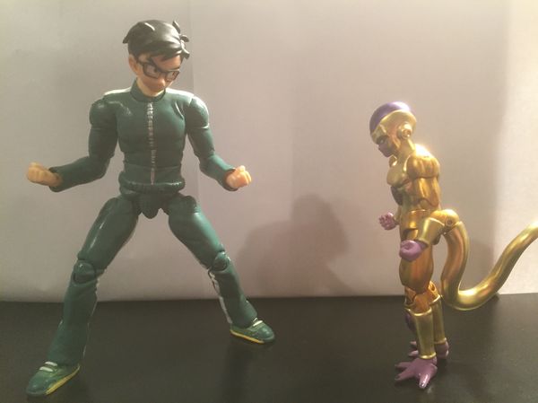 FigureCrazy Anime Figura Dragon Ball Z Gohan Futuro Herói Rubro