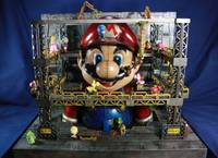 Mario Mech Hangar Bay (Super Mario Bros) Custom Diorama / Playset