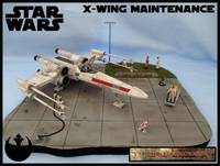 X-Wing (Star Wars) Custom Diorama / Playset