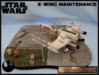X-Wing (Star Wars) Custom Diorama / Playset