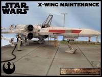 X-Wing (Star Wars) Custom Diorama / Playset