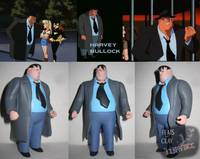 TNBA Detective Harvey Bullock (Batman Animated) Custom Action Figure
