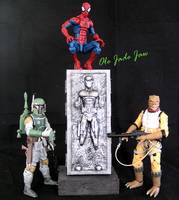 Deadpool in Carbonite (Marvel) Custom Statue / Bust