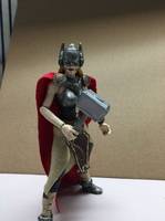 Lady Thor (goddess of thunder) (Marvel Legends) Custom Action Figure