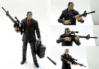 GOLGO 13 Duke Togo (Manga Heroes) Custom Action Figure