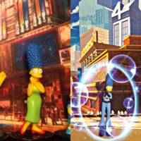 Marge as Invisible Woman (Simpsons) Custom Action Figure