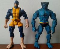 MU Beast (1st costume) (Marvel Universe) Custom Action Figure