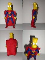 SuperBart (Simpsons) Custom Action Figure