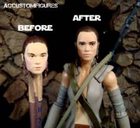 Resistance Rey (Star Wars TFA) (Star Wars) Custom Action Figure