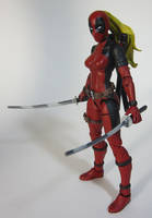 Lady Deadpool Wanda Wilson (Marvel Universe) Custom Action Figure