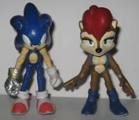 Princess Sally (Sonic) Custom Action Figure [comparison]