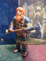 Young Dwarf Warrior(Figurine) (Hobbit) Custom Miniature / Figurine [Young Dwarf]