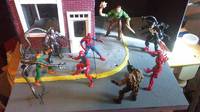 street corner (Marvel Legends) Custom Diorama / Playset